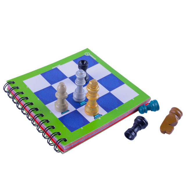 Single Player Chess Board Game You Can Play Alone for The Whole Family 1 Player Chess Puzzle Chess Player Beginner to Experts Chess for Kids