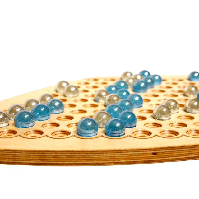 RhomLink | Hex Plywood 2 Players Table Top Wooden Board Game