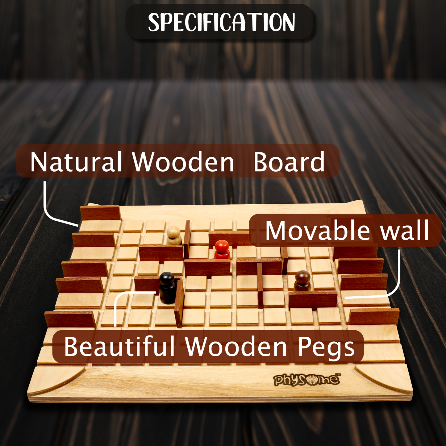 Games Wall Trap / Quoridor Strategy & War Games Board Game