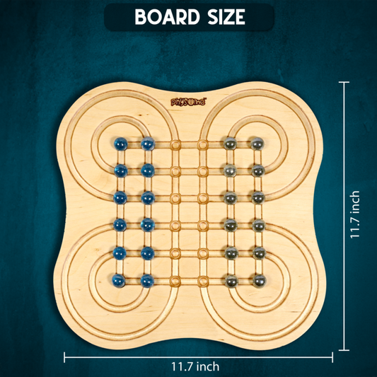 Sukarta | Surakarta 2 Players Table Top Wooden Board Game