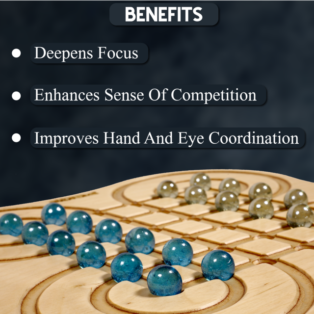 Sukarta | Surakarta 2 Players Table Top Wooden Board Game