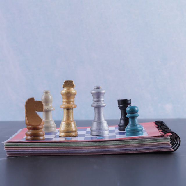 Single Player Chess Board Game You Can Play Alone for The Whole Family 1 Player Chess Puzzle Chess Player Beginner to Experts Chess for Kids