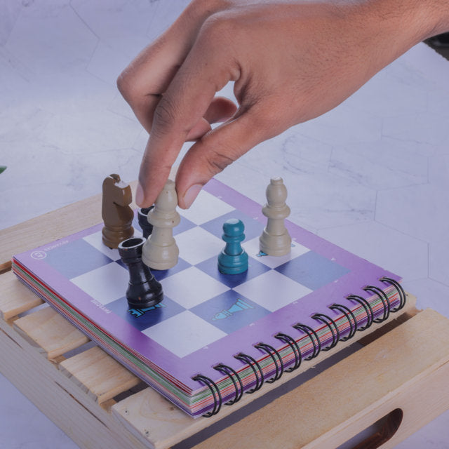 Single Player Chess Board Game You Can Play Alone for The Whole Family 1 Player Chess Puzzle Chess Player Beginner to Experts Chess for Kids