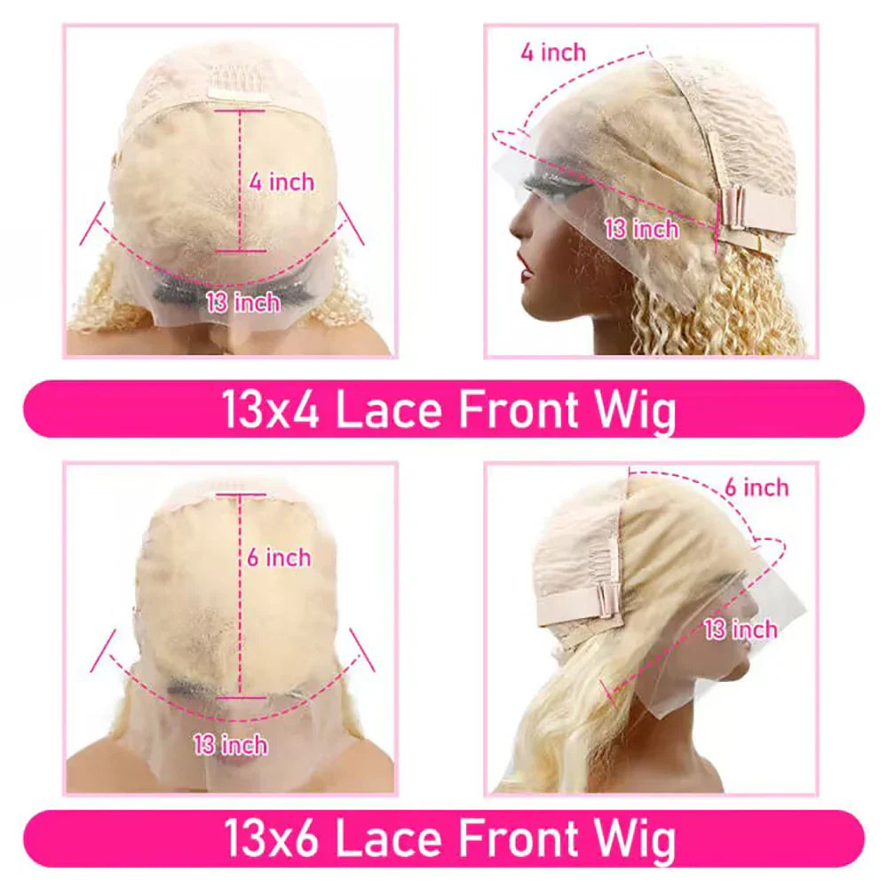 30 36 Inch Real 220% Density Wavy Honey Blonde 613 HD Lace Frontal Wigs 13x4 13x6 Brazilian Body Wave Human Hair Wigs For Women