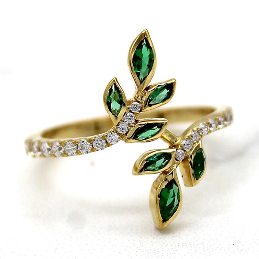 European And American Popular Geometric Ring