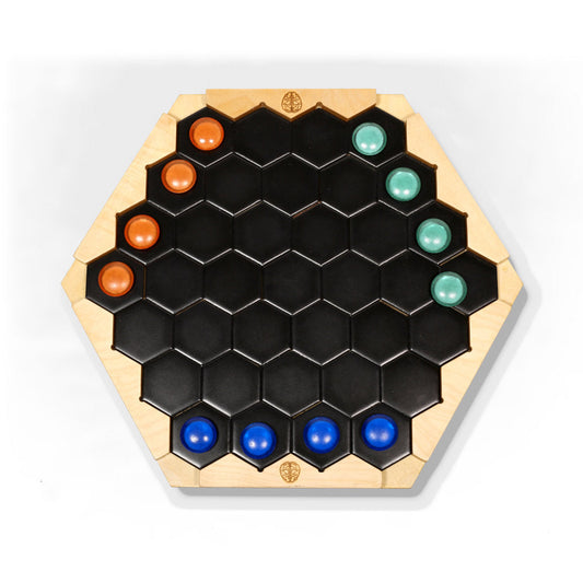 Dig & Climb Iso-Path 2-3 Players Table Top Wooden Board Game